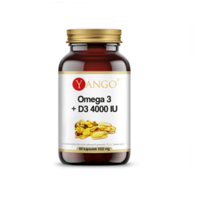 Yango, omega3 + d34000, suplement diety