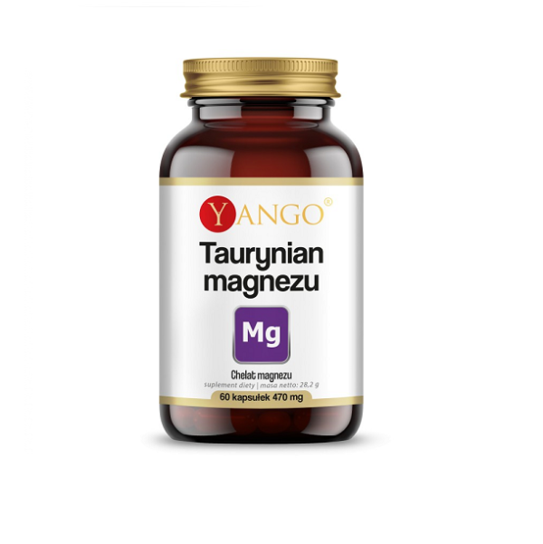 Yango, taurynian magnezu, suplement diety