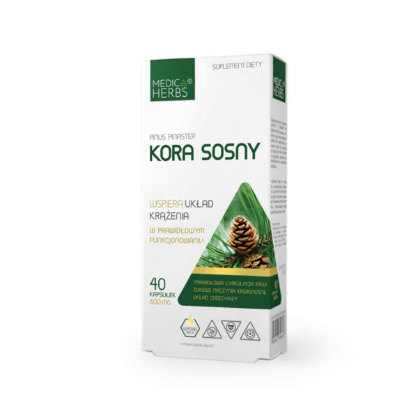 medica herbs, kora sosny, suplement diety