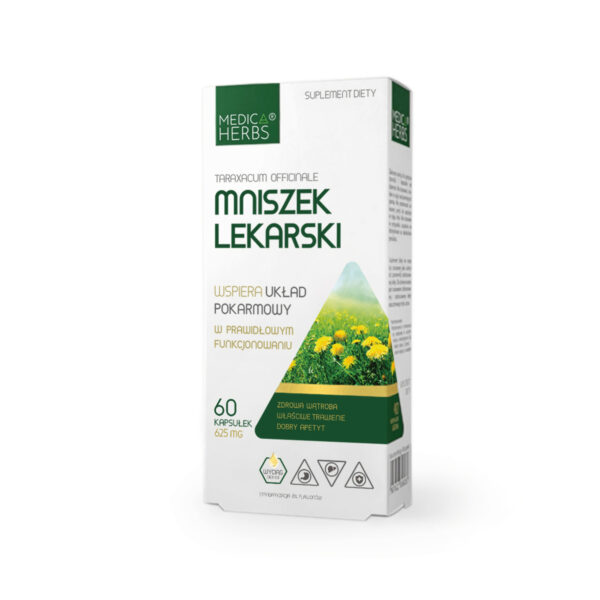 Medica Herbs, mniszek lekarski, suplement diety